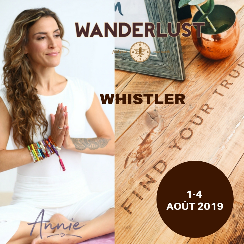 Annie au Festival Wanderlust de Whistler