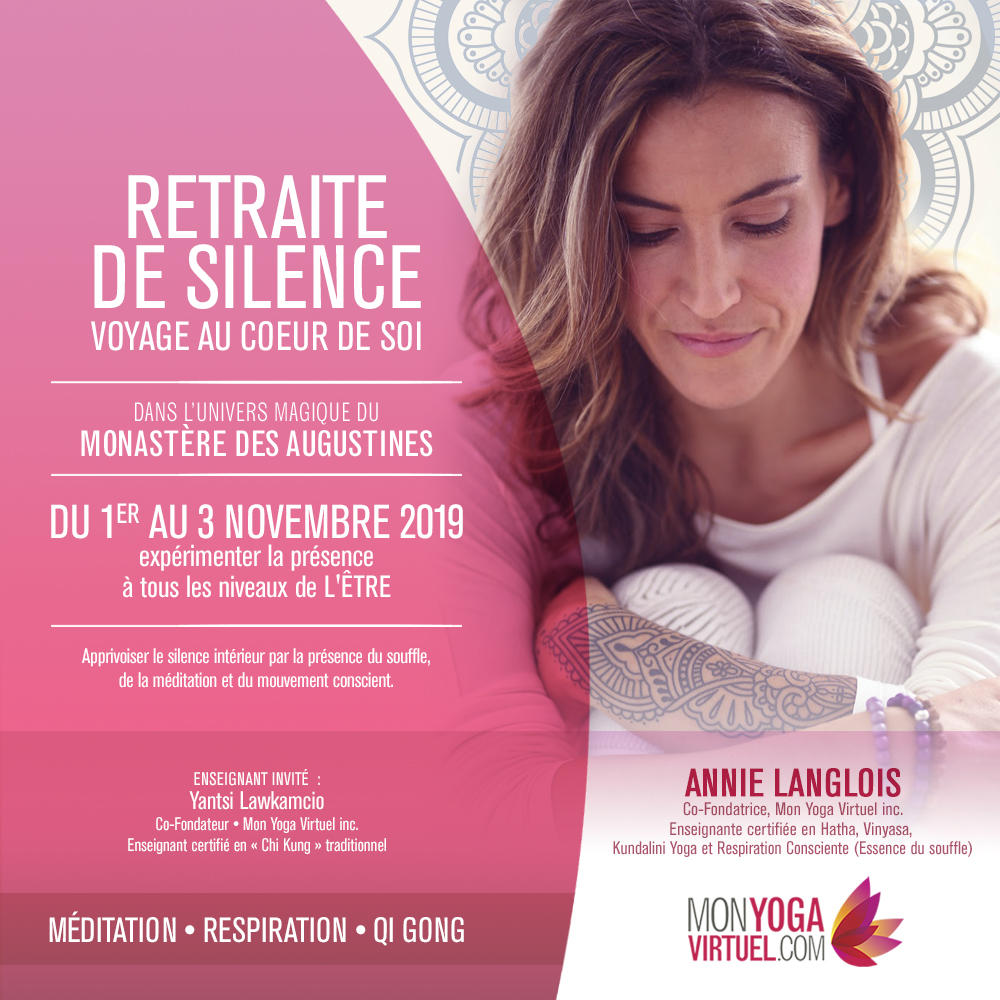 Retraite de silence - Voyage au Coeur de SOI
