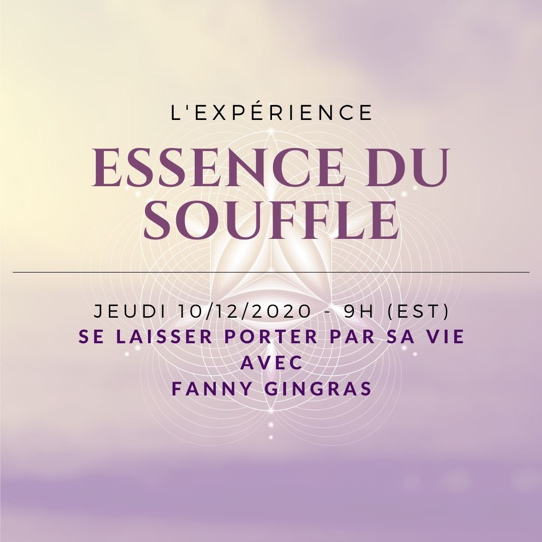 Se laisser porter par sa vie 