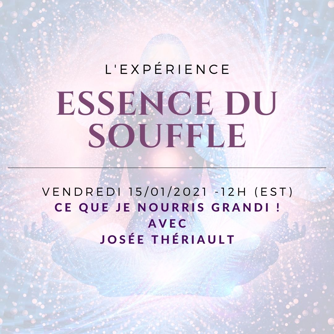 Ce que je nourris grandi!
