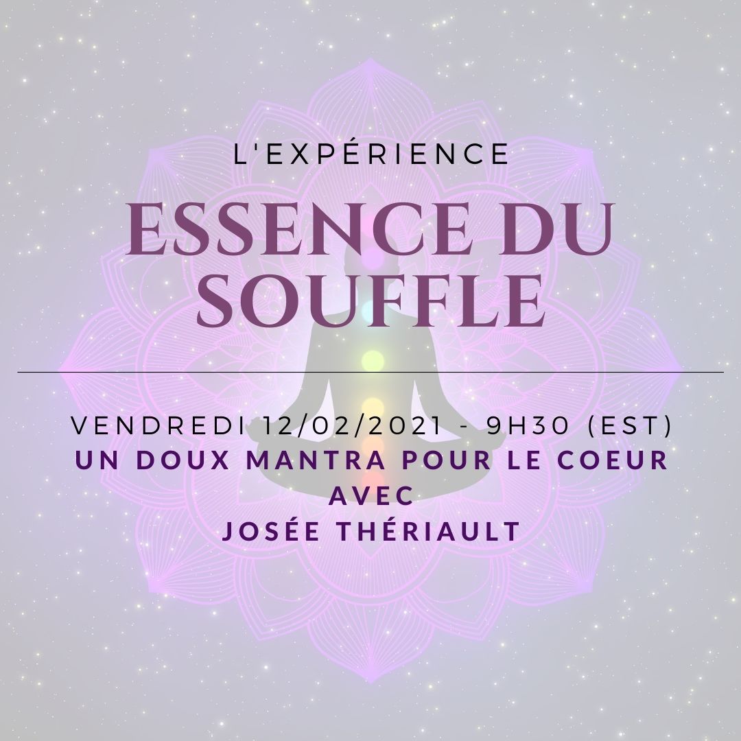 Un doux mantra pour le coeur