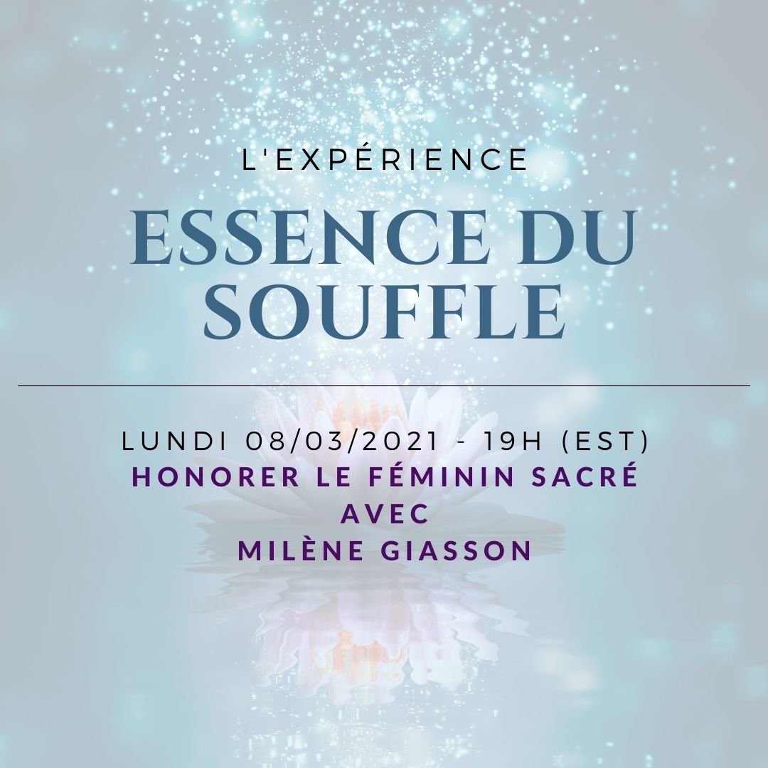 Honorer le féminin sacré