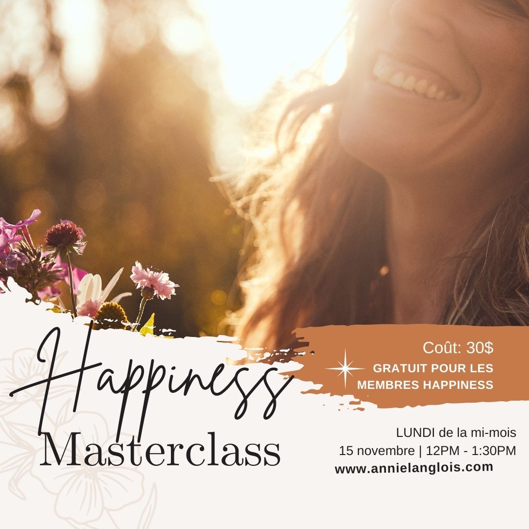 Masterclass happiness #1