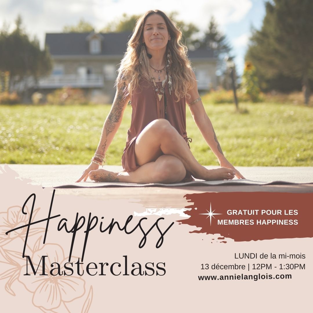 MASTERCLASS happiness #2 - auto-régulation du système nerveux