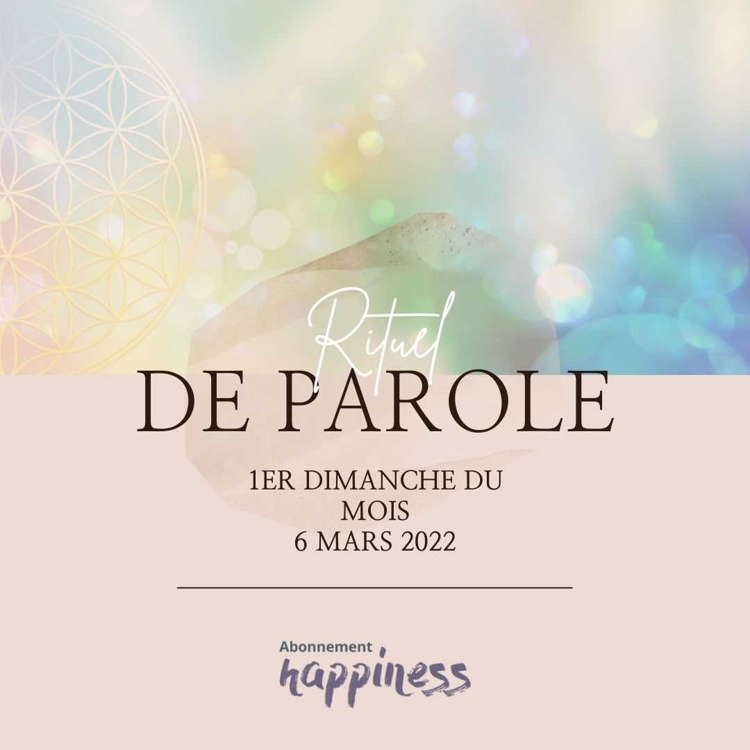 Rituel de PAROLE #5