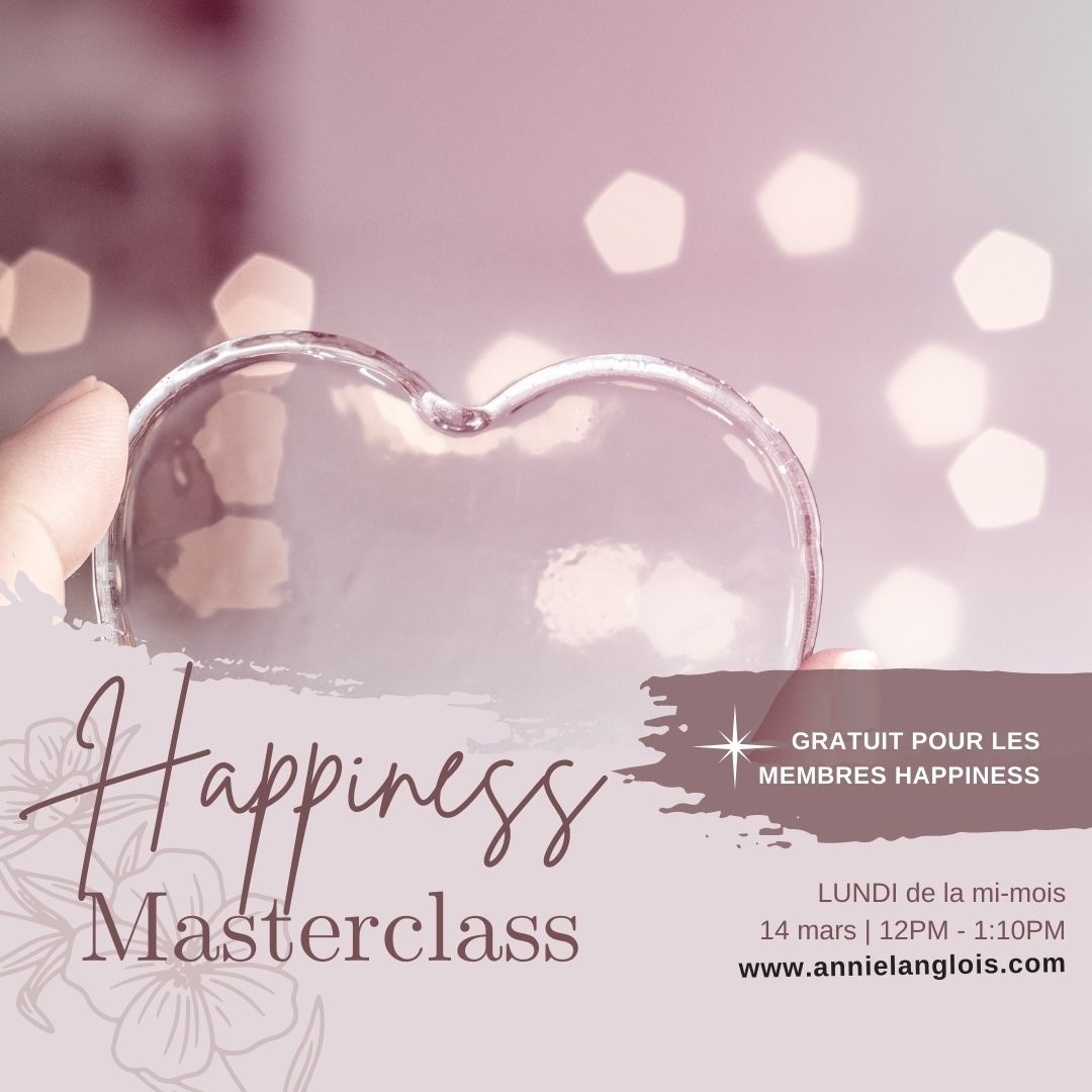 MASTERCLASS happiness #5