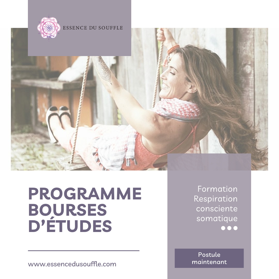 Bourse d'études - Formation EDS (respirations consciente)