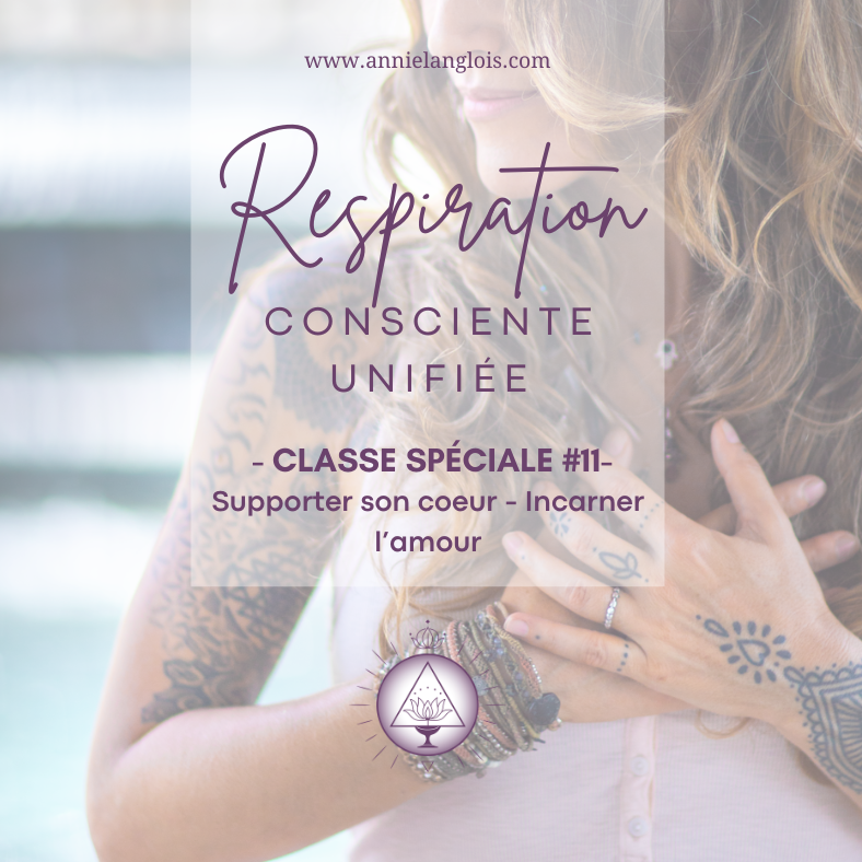 Classe spéciale unifiée #11 - Supporter son coeur - Incarner l'amour